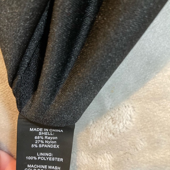 Vince Camuto Red Peplum Dress NWT S6 - Picture 12 of 12